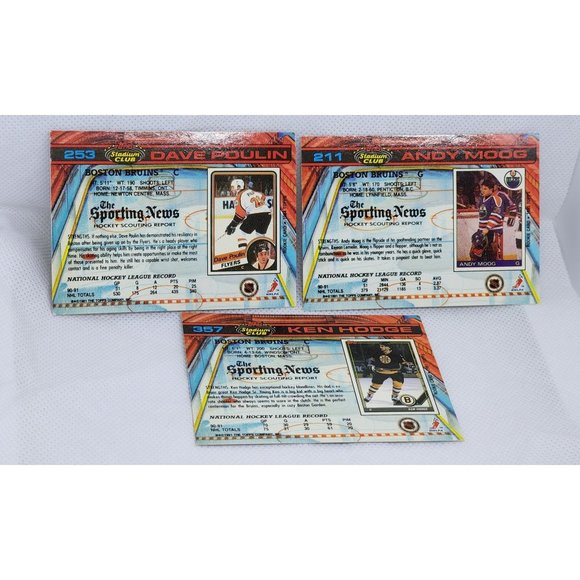 Topps Stadium Club The Sporting News NHL Boston Bruins Collectible Trading Cards - Picture 13 of 14